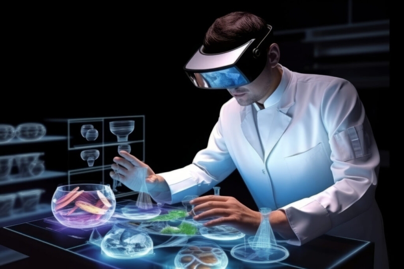 VR training for medical device